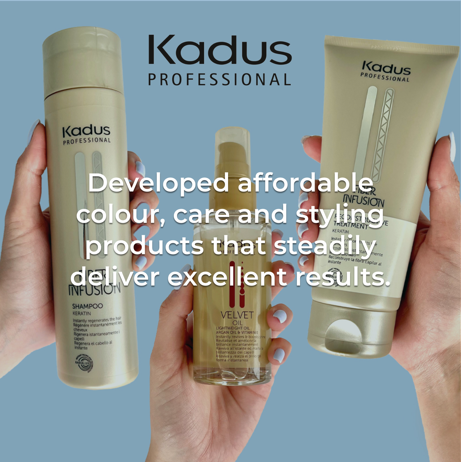 KADUS PROFESSIONAL Fiber Infusion Shampoo Keratin 250ml 