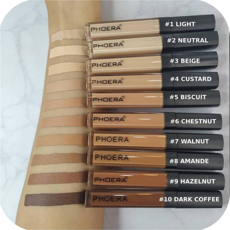 Phoera Full Coverage Liquid Concealer