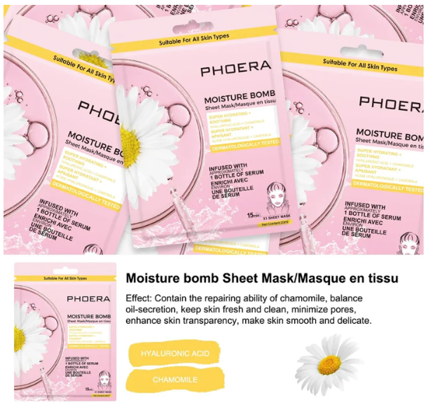 Phoera Moisture Bomb Face Sheet Mask