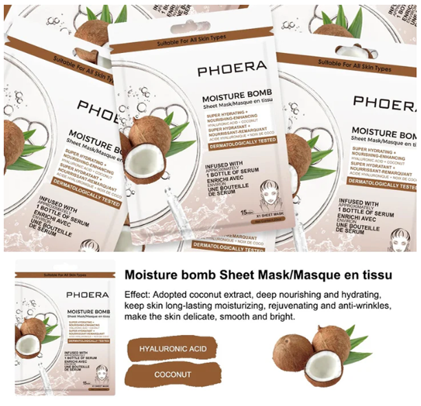 Phoera Moisture Bomb Face Sheet Mask