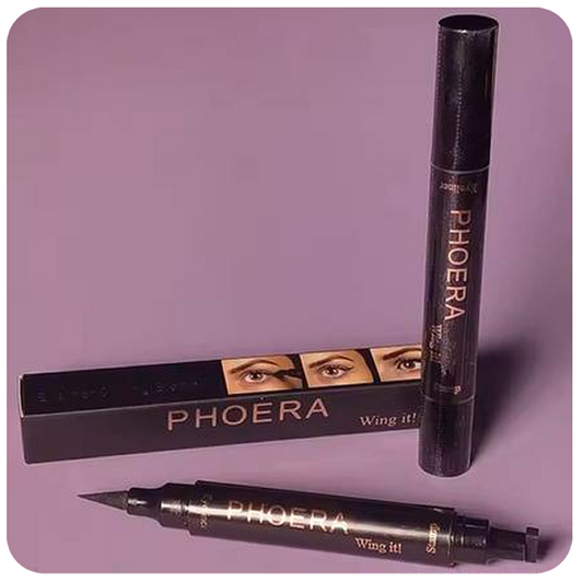 Phoera Dual-ended Winged Eyeliner Stamp