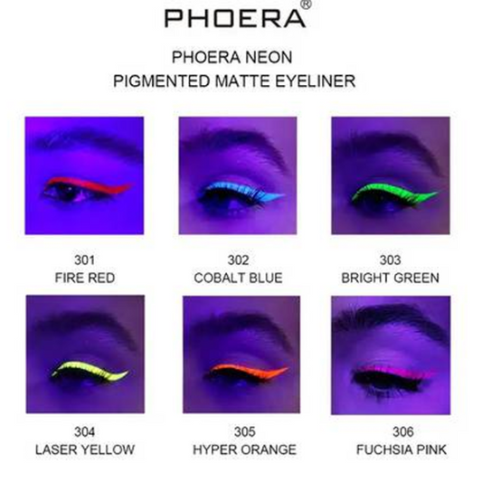 Phoera Neon Pigmented Matte Eyeliner