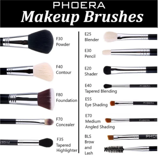 Phoera Makeup Brushes